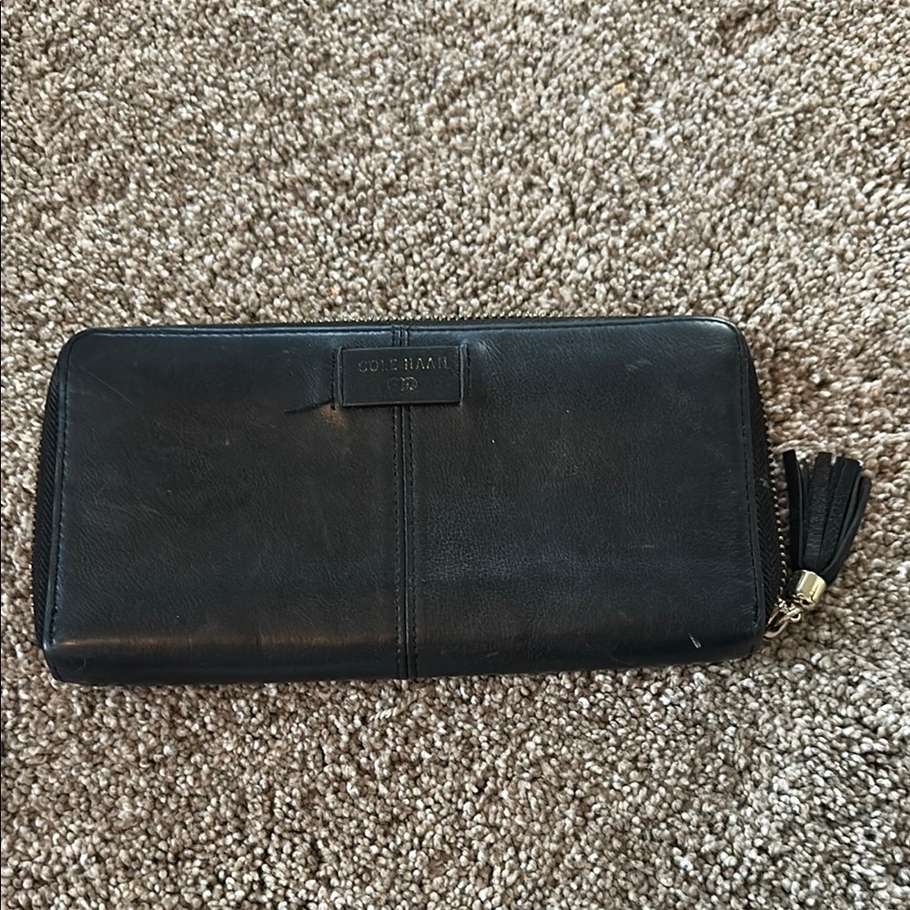 Cole Haan Black Leather Wallet